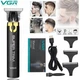 Машинка для стрижки VGR V-082 акумуляторна бездротова професійна + 3 насадки триммер для волосся - зображення 12