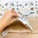 Бортики в дитяче ліжко 120х60 см Oh My Kids "Zoo" бежевий - зображення 2