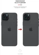 Захисна плівка на задню панель для смартфона Apple iPhone 15 Plus ArmorStandart Carbone (ARM71900) - зображення 3