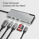 Док-станция Alogic USB-C Ultra UNI Gen 2 Silver (ULDUNIV2-SGR) - изображение 3