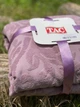 Покрывало махровое TAC Lyon Oрхидея 200×220 см - изображение 2