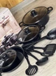Набір каструль 13 предметів (2 кастрюлі + 2 сковородки) Royal Mark (2690) - зображення 2