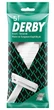 Станки, бритва одноразовая Derby с одним лезвием 5 шт. ( Турция) - изображение 2
