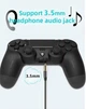 Бездротовий геймпад DATA FROG для PS4 / Slim / Pro / Windows / Apple / Android / Steam / Чорний - изображение 7