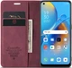 Чехол книжка с магнитом OPPO A74 CaseMe Wine (34704-42) - изображение 2