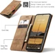 Чохол книжка з магнітом Xiaomi Redmi Note 12 Pro+ 5G CaseMe Brown (34703-30) - зображення 4
