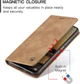 Чохол книжка з магнітом Xiaomi Redmi Note 12 Pro+ 5G CaseMe Brown (34703-30) - зображення 5