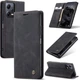 Чохол книжка з магнітом Xiaomi Redmi Note 12 Pro+ 5G CaseMe Black (34703-2B) - зображення 1