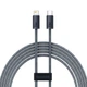 Кабель зарядний Baseus Dynamic Series Fast Charging Type-C to Lightning 20Вт 2м Gray - зображення 1