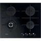 Варочная поверхность Whirlpool GOWL628/NBEE газ на стекле, 60см, чугун, конфорка с двойным рядом пламени, черный - изображение 1