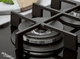 Варочная поверхность Whirlpool GOWL628/NBEE газ на стекле, 60см, чугун, конфорка с двойным рядом пламени, черный - изображение 5