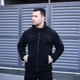 Толстовка флісова Pobedov Voin чорний панелі велкро 2XL - зображення 2