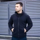 Толстовка флисовая Pobedov Voin темно-синий L - изображение 2