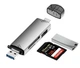 Картридер 6 в 1 D-398 OTG адаптер USB 3.0 (USB, Type-C, Micro-USB, TF, SD) кардридер Card Reader (764117186-1) Серый - изображение 9