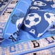 Наволочка Бязь Football Blue 40*60 см Синий - изображение 5