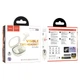 Бездротові Bluetooth навушники HOCO EQ6 Shadow true wireless BT headset Milky White - изображение 3