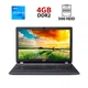 Ноутбук Б-класс Acer Aspire ES1-512 / 15.6" (1366x768) TN / Intel Celeron N2840 (2 ядра по 2.16 - 2.58 GHz) / 4 GB DDR2 / 500 GB HDD / Intel HD Graphics / WebCam б/у - изображение 1