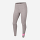 Legginsy dziecięce dla dziewczynki sportowe Nike Nsw Favorities Swsh Tight AR4076-096 128-137 cm (S) Szare (194498617502) - obraz 1