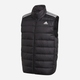 Bezrękawnik puchowy męski Adidas Ess Down Vest GH4583 S Czarny (4062062675332) - obraz 1