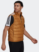 Bezrękawnik męski puchowy adidas Ess Down Vest HK4651 M Brązowy (4065432011082) - obraz 6