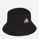 Czapka rybaczka adidas Cotton Bucket H36810 OSFM 56 Czarna (4064048577975) - obraz 3