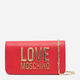 Сумка крос-боді через плече жіноча Love Moschino LMJC5610PP1GLI0-500 Червона (8059965782843) - зображення 1