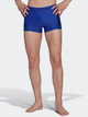 Kąpielówki męskie bokserki adidas Bold 3S Boxer HT2080 6 Niebieskie (4066745057071) - obraz 3