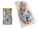 Пупс "Pure baby", резиновый, одеяло, длина 28 см. Multicolor (147738) - изображение 2