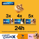 Przysmak dla psów Pedigree Dentastix Chewy Chunx Maxi 68 g (4008429136405) - obraz 4