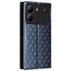 Чехол Deexe Rhombus Book для ZTE Blade A54 - Blue - изображение 4