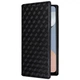 Чехол Deexe Rhombus Book для ZTE Blade A54 - Black - изображение 3