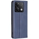 Чехол-книжка с кармашками UniCase Geometric Pattern для Xiaomi Redmi Note 13 - Blue - изображение 3