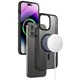 Чехол TPU+PC Metal Buttons with MagSafe Colorful для Apple iPhone 14 Pro (6.1") Black - изображение 3