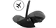 Автокрісло Cybex Cloud G i-Size гр. 0+ 0-13 кг Lava Grey, 4063846431083 - зображення 13