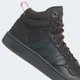 Чоловічі черевики зимові Adidas Hoops 3.0 Mid WTR GZ6681 45.5 (10.5UK) 28 см Чорні (195740079062) - зображення 7
