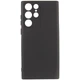 Чехол TPU GETMAN Liquid Silk Full Camera для Samsung Galaxy S23 Ultra Черный / Black - изображение 1