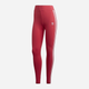 Legginsy sportowe damskie adidas 3 Str Tight GD2369 34 Czerwone (4064036805608) - obraz 1