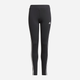 Legginsy dziecięce dla dziewczynki sportowe Adidas G 3S Tig GN1453 116 cm Czarne (4062065007451) - obraz 1