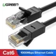 Патч корд Ugreen сетевой кабель 1000 Mбит\с Ethernet RJ45 Cat 6 круглый 5М Black (NW102) - изображение 2