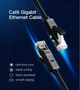 Патч корд Ugreen сетевой кабель 1000 Mбит\с Ethernet RJ45 Cat 6 круглый 5М Black (NW102) - изображение 3