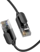 Патч корд Ugreen сетевой кабель 10 Гбит\с Ethernet RJ45 Cat 6a круглый 0.5М Black (NW122) - изображение 1