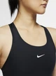 Спортивний топ для фітнесу жіночий Nike Swoosh Bra Pad BV3636-010 XS Чорний (193655465635) - зображення 3