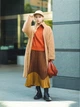 Пальто осеннее длинное женское Uniqlo 393608141 XL Коричневое (1159797455) - изображение 10
