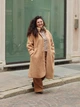 Пальто осеннее длинное женское Uniqlo 393608141 XL Коричневое (1159797455) - изображение 13