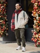 Куртка демисезонная Шерпа мужская Uniqlo 214778775 S Бежевая (1159787287) - изображение 3