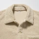 Куртка демисезонная Шерпа мужская Uniqlo 214778775 S Бежевая (1159787287) - изображение 5