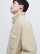 Куртка демисезонная Шерпа мужская Uniqlo 214778775 L Бежевая (1159787578) - изображение 2