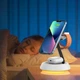 Беспроводное зарядное устройство 3в1 Док-станция WiWU Wi-W002 15W White - изображение 3