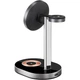 Беспроводное зарядное устройство Док-станция WiWU Wi-W003 3 в 1 Wireless Charger with MagSafe Black - изображение 7