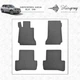 Резиновые коврики (4 шт, Stingray Premium) для Mercedes C-class W204 2007-2015 гг - изображение 2